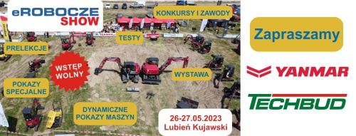  eRobocze SHOW 26-27 maja Lubień Kujawski