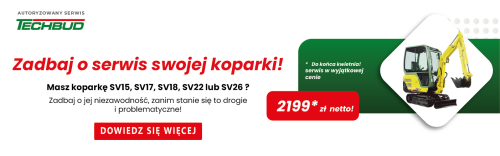 Kampania pogwarancyjna na koparki YANMAR