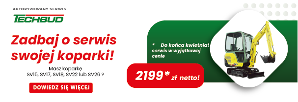Kampania pogwarancyjna na koparki YANMAR